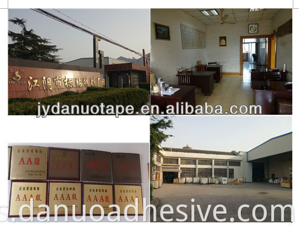 HAVC Aluminium Foil Duct Adhesive Pita dengan pelapik